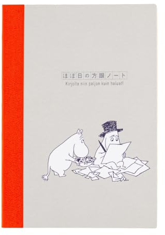 ほぼ日 Hobonichi Techo Accessories – Moomin: Hobonichi Graph Notebook (A6) - Moomin