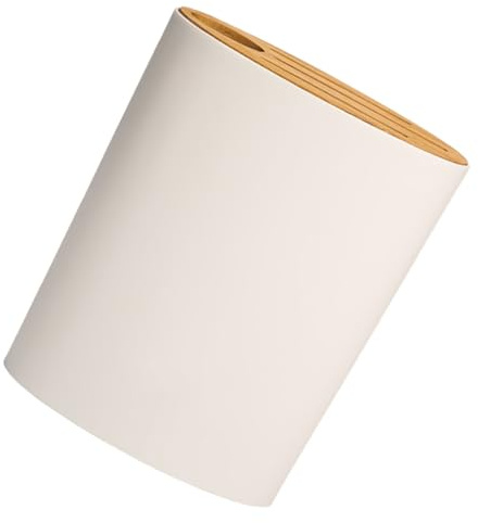 Zerodeko Porte-couteaux Cuisine en Bambou Design Élégant Rangement Pratique Couleur Aléatoire