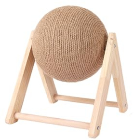 QUXVUIS Jouets à gratter Robustes, faciles à Installer et Meubles sûrs, Chats en Bois, Articles d'intérieur, Jouets gratter Robustes Uniques