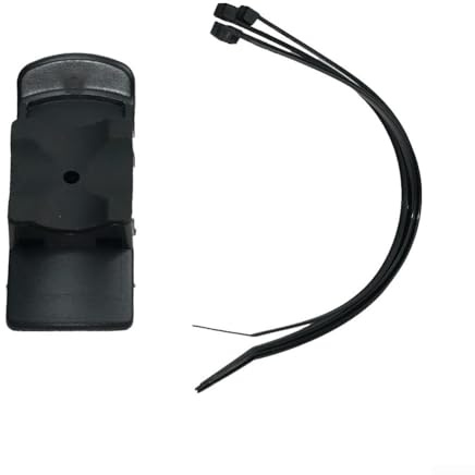 DAZZLEEX Soporte de manillar de bicicleta para Garmin eTrex 10/20/30, GPSMAP 62/62s/62st, 200/300/400/450/550, 10/20 dispositivos de navegación GPS, color negro