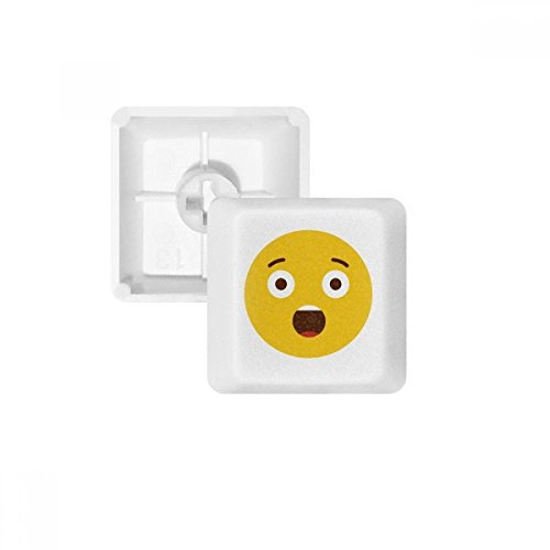 Schock Amazing Gelb Cute Online-Chat PBT Tastenkappen für Mechanische Tastatur Weiß OEM-Nr. Markieren Print Mehrfarbig Mehrfarbig R4