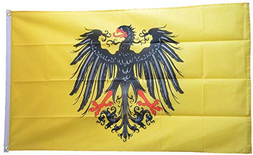 Flaggenfritze® Flagge/Fahne Heiliges Römisches Reich Reichssturmfahne - 90 x 150 cm