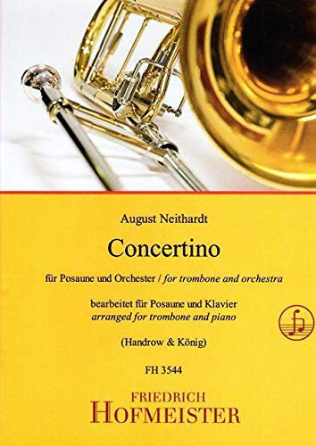 Concertino für Posaune und Orchester / KlA: Noten, Posaune, Klavier / mittelschwer