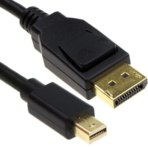 kenable v1,4 8K/4K mini DisplayPort Zum DisplayPort Stecker 32.4Gb HDR MST Kabel 0,5 m [0.5 Meter/0,5m]