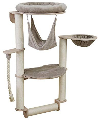 Kerbl Pet Wandkratzbaum Dolomit Grappa Pro, 70x66x138, Taupe