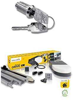 Schellenberg Garagentorantrieb Smart DRIVE XL, 1000N, 2x Funk-Handsender, Tore bis 14 m²