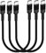 30cm USB C to USB C Cable, 3-Pack 12 inch 20V 3A Type C PD Fast Charging Cord Compatible with Samsung Galaxy S20/S9 Ultra Note 20, Pixel 4/3 XL