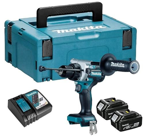 Schlagbohrmaschine, 18 V LXT (2 x 4,0 Ah) aus Makpac – Makita DHP486RMJ