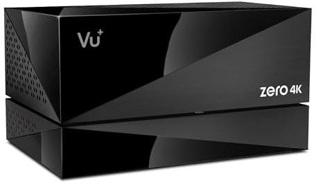 VU+ Zero 4K 1x DVB-S2X Multistream Tuner Linux Receiver UHD 2160p – incl. kit PVR con HDD da 500 GB