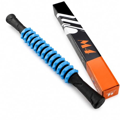 Kugooyi Yoga Massage Roller Stick, Blau | Muskel Entspannen, Ultraportabel, Multifunktions, Anti-Cellulite, Für Beine Rücken Schultern Nacken Arme