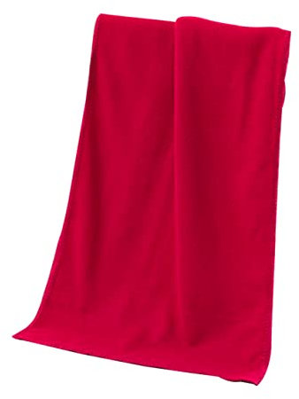 TIDTALEO 30 X 70 cm Mikrofaser-Reinigungstuch Fürs Auto Rot Langlebig Starke Wasseraufnahme Kratzfest Geeignet Für Auto LKW Boot