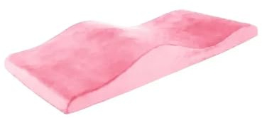 LUKYWANG Matelas Table De Massage Surmatelas et Couvre-lit for Cils, Coussin Ergonomique incurvé for Table de Massage, Matelas for Cils for Salon de beauté Coussin Massage(Pink Mattress,180x70 cm)