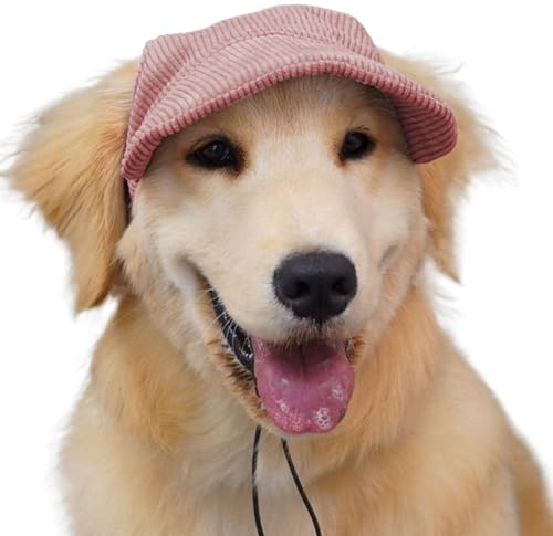 Baseballhut Für Hunde - Sonnencreme -Baseballhut, Einstellbares Design Mit Ohrlöchern Strandvisier Für Sorgt Das Design Für Die Richtige OhrenposiSport Walking Wanderwanderung Klettern Strandausflüge