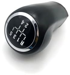 Pomos Palanca Cambios para Opel para Astra III H 1.6 2004 para Vauxhall para Corsa D para Zafira B 2005-2010 Perilla Cambio Marchas Manual 5 Y 6 Velocidades para Coche(R12345)