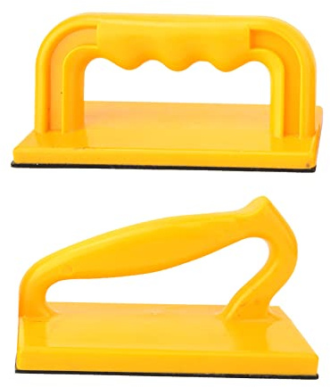 Haosie 2pcs Table Saw Push Block, Table Saw Accessories, Block Saws | Oblique and Straight Push Stick, for Woodworkers, Yellow