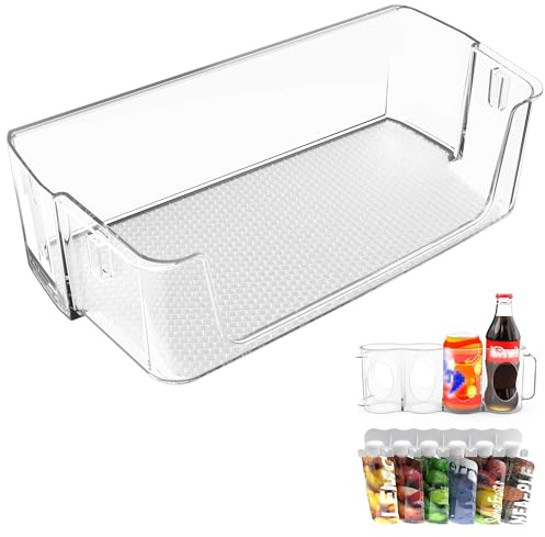 Upgraded DA63-09775A DA97-20984A Refrigerator Door Bin (Right Side)Compatible with Sam-sung Fridge Door Shelves RF27T5201SR RF28T5001SR Fit for Sam-sung Refrigerator Door Shelf Replacement RF27T5241SR