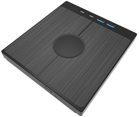 SUMMITDRAGON Lecteurs DVD externes pour ordinateur portable USB 3.0 USB C lecteur DVD pour ordinateur portable ROM lecteur de disque dur portable graveur lecteur