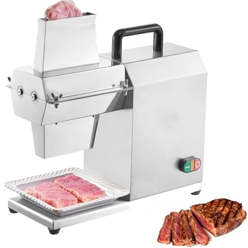 Electric Meat Flatten Tool,450W Commercial Meat Tenderizer,Heavy Duty Meat Grinder with 5 Inch Cutting Width, Electric Meat Tenderizer for Steakhouse, Hotels, Shop