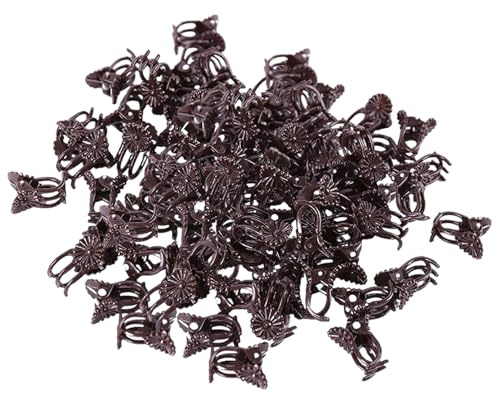 Lot de 100 clips de support pour de jardin, fournitures de jardinage pour extérieur et intérieur, serre, vigne, pothos, accessoires de de jardin, clips de support pour culture