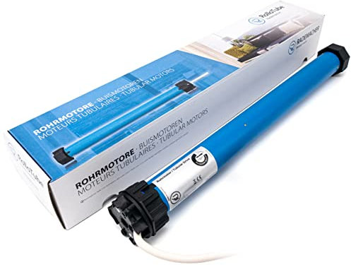 HOMEPILOT RolloTube M-line Medium, Blau, 10 Nm / SW60 (Nachfolgemodell verfügbar)