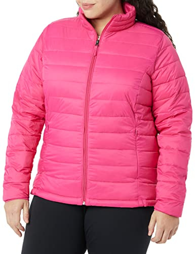 Amazon Essentials Donna Piumino Leggero a Maniche Lunghe Resistente all'Acqua Ripiegabile (Disponibile in Taglie Forti)