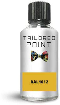 RAL1012 Smalto giallo limone lucido ritocco vernice con pennello per legno ceramica metallo plastica PVC interno