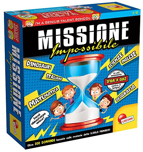 Lisciani Giochi- I'm a Genius Mission Impossible, Gioco di società dei Piccoli Geni, Multicolore, 97326