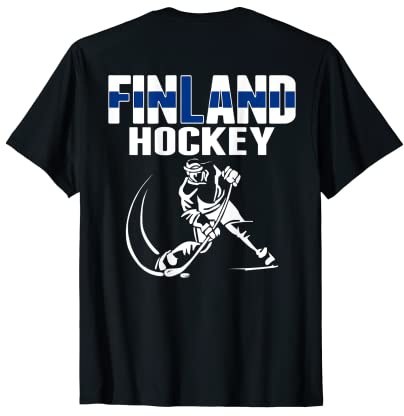Finland Ice Hockey Lovers Jersey - Finnish Hockey Team Fans T-Shirt