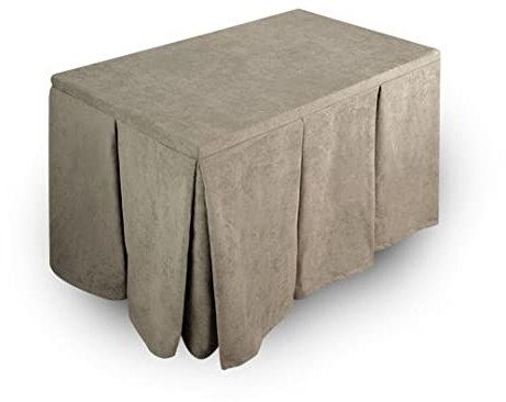 Falda o Ropa de Camilla, Enaguillas de 120x70x72, se Hacen a Medida. Tejido Anti Manchas, Mantiene el Calor. Enaguas 120x70 x (72 cm Altura), Color 17