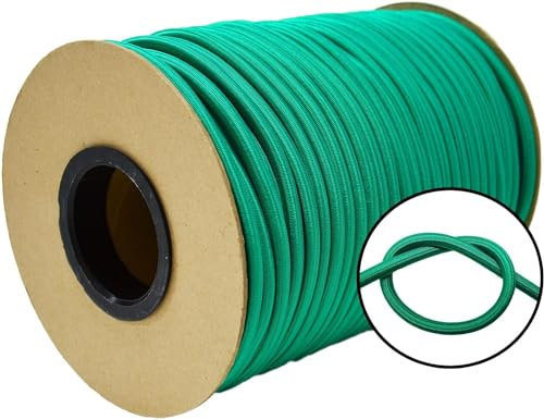 Grün Expanderseil 10mm 30meter Spanngummi Planenseil Gummiseil Gummischnur Gummileine Spannseil Seil Plane