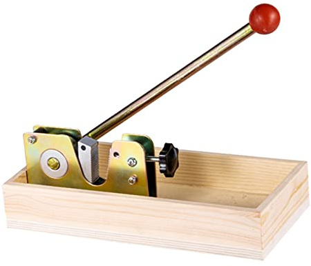 Milageto Máquina peladora de abridor de Alta Resistencia con Mango, Multifuncional, práctico, abridor de cáscara de Macadamia, Pinzas para nueces,