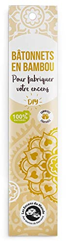 Incenso fai da te - 100 bastoncini di bambù nudi
