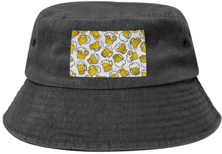 Früher, Cartoon, Bier, Bucket Hat Erwachsene Fischerhut Läufermütze Fischerhüte Sonnenhut