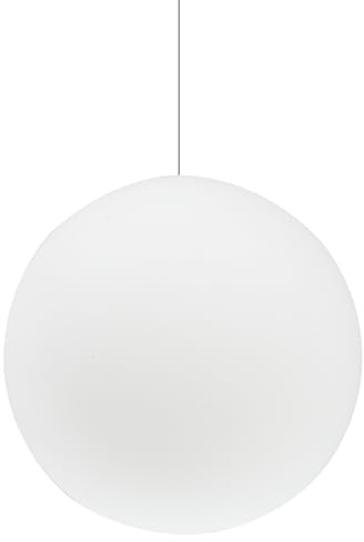 PRETYZOOM Abat-Jour Sphérique En Verre Givré 4.72 Pouces Accessoire Artisanale Pour Lampe Suspendue Luminaire Intérieur Chambre Salon