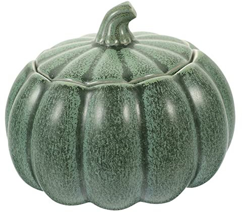 Cabilock 2 Pz Coppa Zucca zuppiera ciotole per zuppa ciotole zuppa ciotola a forma di zucca pentola da minestra pentola pasta porta alimenti in porcellana ciotola di stufato ceramica