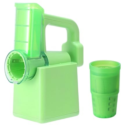 Râpe à fromage électrique sans fil avec 3 pour légumes durs et fruits 2000 mAh batterie rechargeable broyeur ergonomique