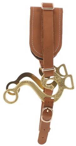 Milisten Brida Ajustable sin Bocado para Caballo Acolchado de PU Suave Riendas Incluidas Durable y Cómoda para Equitación Entrenamiento y Salto Ecuestre