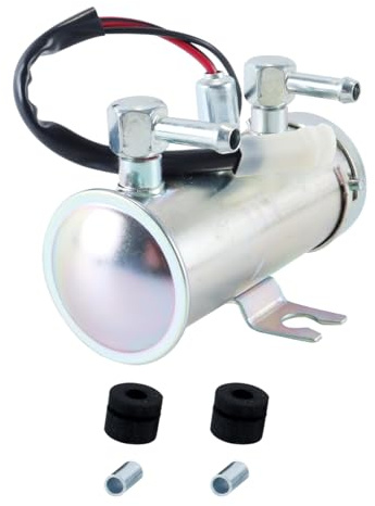 Gutol Bomba de combustible eléctrica universal de 12 V - Estilo Facet Red Top para motores de gasolina y diésel, apta para tractores y embarcaciones.