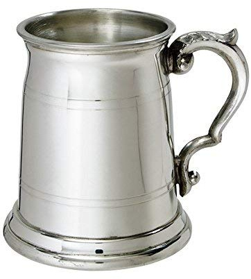 Wentworth Zinn – Half Pint Old London Milchkanne Zinn Bierkrug, Oktoberfest