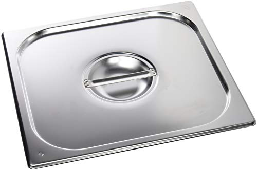 Lacor - 66905Dz - Deckel-Guss. 2/3 c/Griff Edelstahl Profi-Küche Qualität | Aus lebensmittelechtem Edelstahl gefertigt; hohe Korrosionsbeständigkeit und Haltbarkeit im täglichen Gebrauch