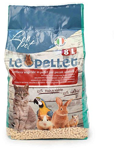 Lettiera in Pellet per Conigli Nani 8 Litri