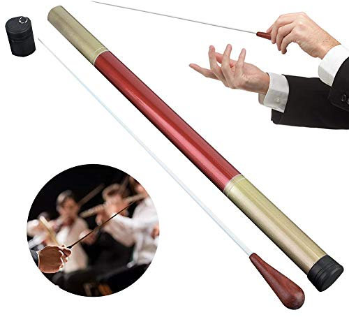 Musik-Taktstock Dirigent Baton mit Mahagonigriff für Blasorchester, Symphony Taktstock mit Hoher Zähigkeit