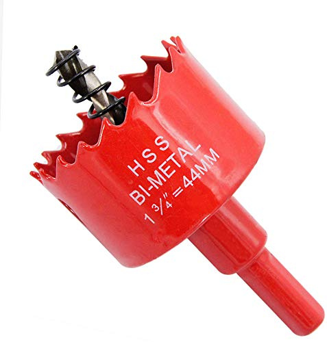 44mm hålsåg LAIWEI hålskärare, för borrning av trä, aluminiumprofiler, gips, PVC och annat