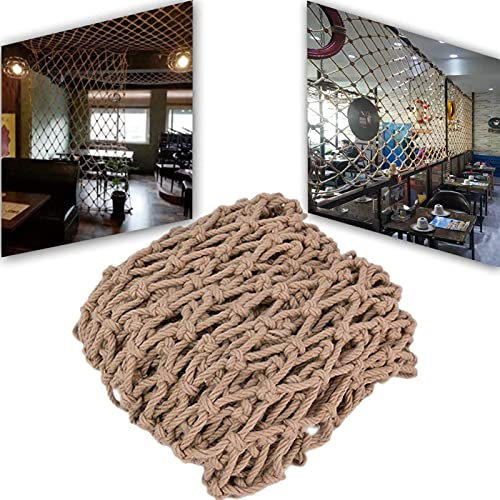 FSCLJ Nylon rope net, balcony railing safety net, child safety net, playground, hammock, cargo net, hemp rope, fence net, climbing net, decorative net