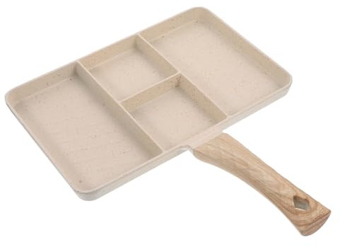 Zerodeko Poêle à Frire Multifonction Antiadhésive Pour Œufs Et Steak Poêle à Cuisson Pratique Avec Poignée Ergonomique Pour Cuisine Familiale Quotidienne