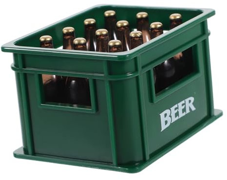 AOKWAWALIY Magnetischer Flaschenöffner für Küche, Flaschenöffner, niedlicher Bieröffner, Bierdeckelentferner, Küche, Bierdeckelentferner, 3D-Bierflaschen-Kasten-Form, 2 Stück