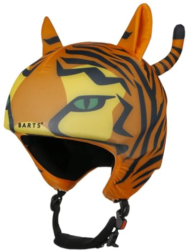 Barts Tiger Ski Helmet Cover Skiing Hat, orange, One size