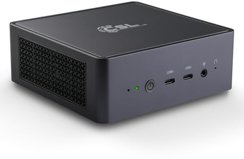 Mini PC CSL VenomBox 7640HS, AMD Ryzen 5 7640HS 6X 4300 MHz, 4000 GB M.2 SSD, 32 GB DDR5-RAM, Radeon 760M Grafik, HDMI 2.1, USB 4.0, BT 5.3, AX WLAN