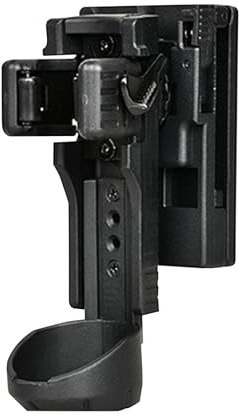 Generisch Taschenlampe Holster, Taschenlampenhalter Am Dienstgürtel, Taktische Tasche Für Polizei, Gesetzeshüter, Wachpersonal, Kfz-Techniker, Outdoor, 360° Drehbare Struktur