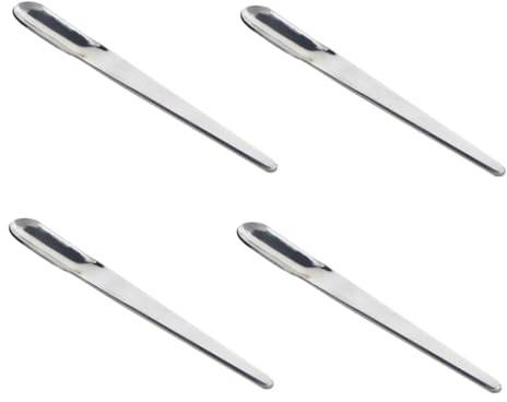 MUCKLILY 4pièces Mini-cuillères Acier Inoxydable Pour Café Expresso Ustensiles De Cuisine Pratiques Et Réutilisables Pour Maison